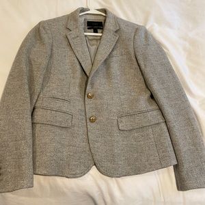 Jcrew wool herringbone blazer